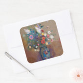 Sticker Carré Bouquet de fleurs (Enveloppe)