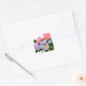 Sticker Carré Bouquet Hydrangea (Enveloppe)