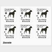 Sticker Carré Boxer Maman (Feuille)