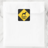 Sticker Carré Boxer Xing (Sac)