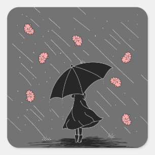 Sticker Carré Brainstorm Pun