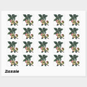STICKER CARRÉ BRANCHE APPLE (Feuille)