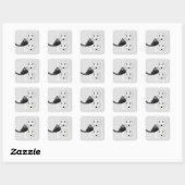 Sticker Carré Branchez-le (Feuille)