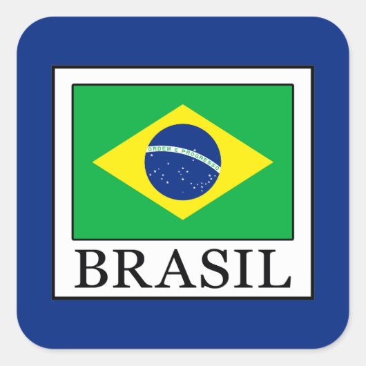 Sticker Carré Brasil (Devant)