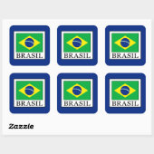 Sticker Carré Brasil (Feuille)