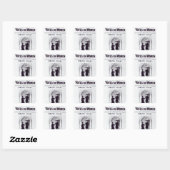 Sticker Carré Bravo, N.U.R. !, page couverture de 'Votes for (Feuille)