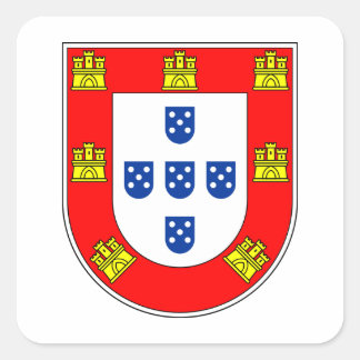 Sticker Carré Brazão le Portugal