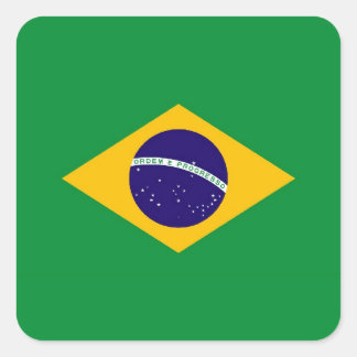 STICKER CARRÉ BRÉSIL