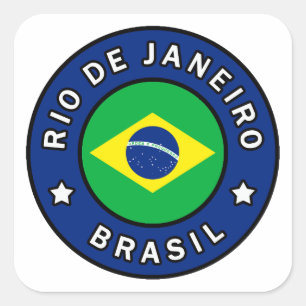 Sticker Carré Brésil de Rio de Janeiro