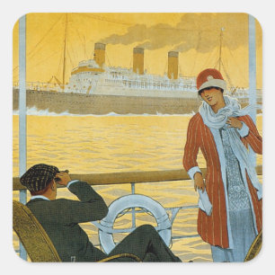 Sticker Carré Bresil - Plata