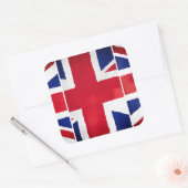 Sticker Carré Brexit Royaume-Uni (Enveloppe)