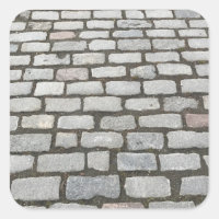 Brick Cobblestone Street Pathway Nature Photograph