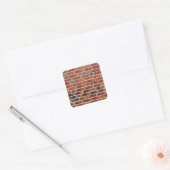 Sticker Carré Brick wall with joints (Enveloppe)