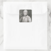 Sticker Carré Brigadier-général Daniel Morgan (1736-1802) engrav (Sac)