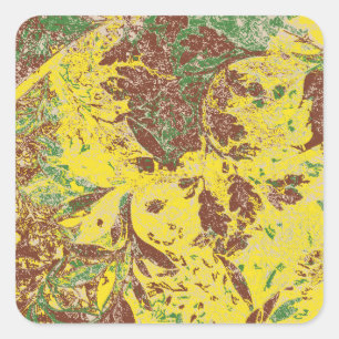 Sticker Carré Brise d'automne