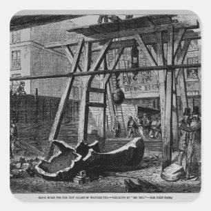 Sticker Carré Briser Big Ben