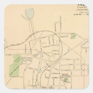 Sticker Carré Bristol Borough