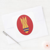 Sticker Carré British EOD (Enveloppe)