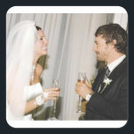 Sticker Carré Britney Spears and Kevin Federline Wedding<br><div class="desc">Britney Wedding</div>