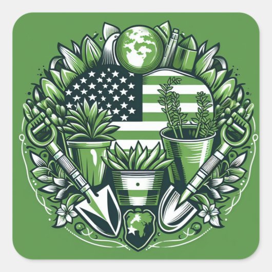 Sticker Carré Brodeur (Devant)