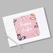 Sticker Carré Broustillante Oreilles Joyeuses Pâques