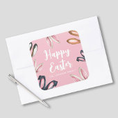 Sticker Carré Broustillante Oreilles Joyeuses Pâques