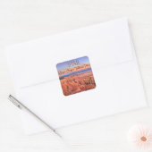 Sticker Carré Bryce Canyon National Park Sunset Photo (Enveloppe)