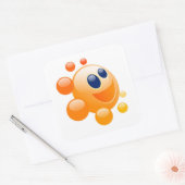 STICKER CARRÉ BUBBBLY SUN (Enveloppe)