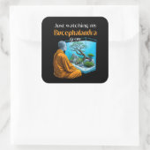 Sticker Carré Bucephalandra Zen (Sac)