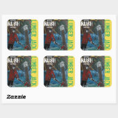 STICKER CARRÉ BÛCHERON KUSH (Feuille)