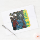 STICKER CARRÉ BÛCHERON KUSH (Enveloppe)