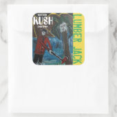 STICKER CARRÉ BÛCHERON KUSH (Sac)