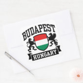 Sticker Carré Budapest Hongrie (Enveloppe)