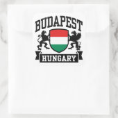 Sticker Carré Budapest Hongrie (Sac)
