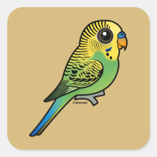Sticker Carré Budget Birdorable