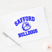 Sticker Carré Bulldogs Safford (Enveloppe)