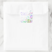 Sticker Carré Bulles de savon (Sac)