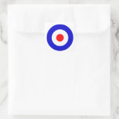 Sticker Carré Bullseye (Sac)