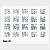 Sticker Carré Bump Set Spike (Feuille)