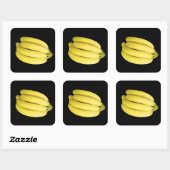 Sticker Carré Bunch de bananes (Feuille)