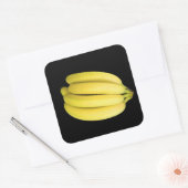 Sticker Carré Bunch de bananes (Enveloppe)