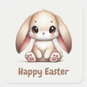 Sticker Carré Bunny Earl Wonder