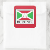 Sticker Carré Burundi (Sac)