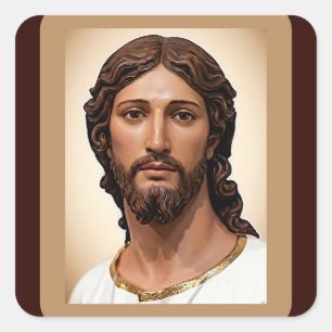 Sticker Carré BUSTE DU CHRIST SAUVEUR par MICHELANGE 2026