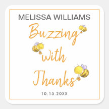 Buzz avec Merci Honey Bee Baby shower Party
