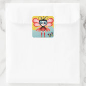 Sticker Carré Buzzy Whimsy (Sac)
