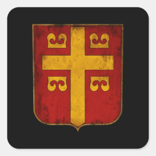 Sticker Carré byzantin