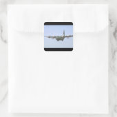 Sticker Carré C-130 Hercules (Sac)