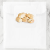 Sticker Carré cacahuètes (Sac)