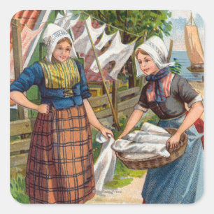 Sticker Carré Cacao de Royal Dutch de Bensdorp